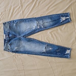 KanCan  ripped jeans size  15/31 in the color blue